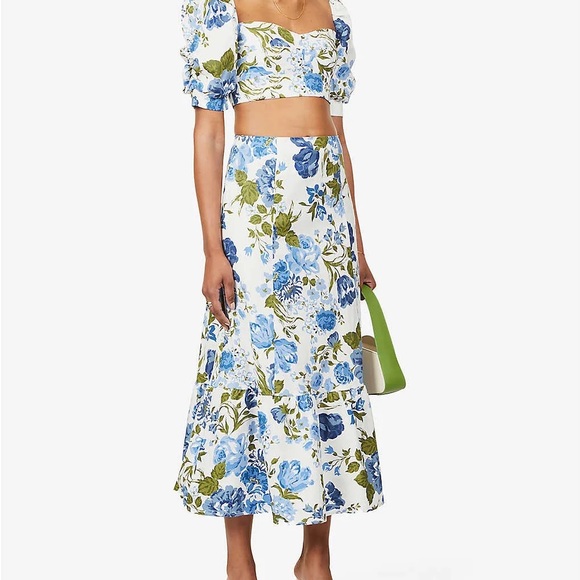 Reformation vintage set floral blue - Picture 5 of 5